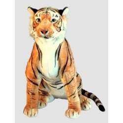 Tygrys brązowy siedzący 87cm - 1