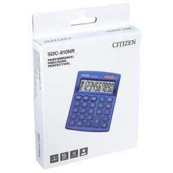 Kalkulator CITIZEN SDC-810NRNVE 10 cyfr 127x105mm granatowy (CI-SDC-810NRNVE) - 1