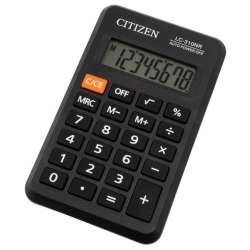 Kalkulator kieszonkowy CITIZEN LC310NR, 8cyfr, 114x62x14mm, czarny (CI-LC310NR)