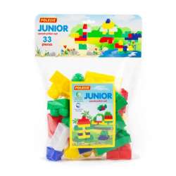 Polesie 6646 Klocki "Junior" - 33 elem. w worku (6646 POLESIE) - 1