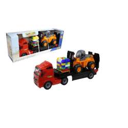 Wader-Polesie 36889 Ciężarówka + wózek widłowy w pudełku (36889 POLESIE) - 1