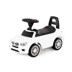 Polesie 84538 Samochód-jeździk "SuperCar" Nr3 z sygnałem dźwiękowym (biały) (84538 POLESIE) - 1