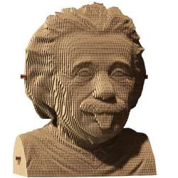 Puzzle 3D kartonowe - Albert Einstein - 1