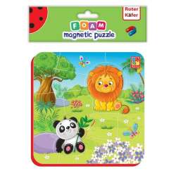 Miękkie magnetyczne puzzle Lew i Panda (RK5010-04) - 1