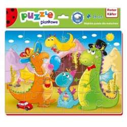 Miękkie puzzle A4 Śmieszne zdjęcia Dinozaury (RK1201-01)