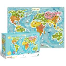 Puzzle Mapa świata (DOP 300123)