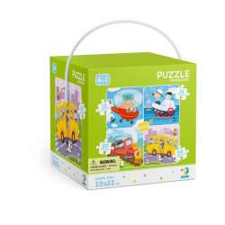 Puzzle 4w1 Transport 300132 DODO (DOP 300132) - 1