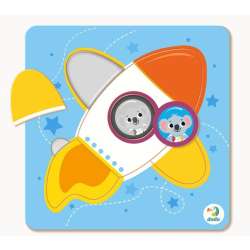 Puzzle 5 mini Rakieta (DOP 300348)