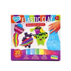 Ciastolina Zestaw Elastic Clay 20 sztuk TM Lovin 70140 (OKT7638) - 1