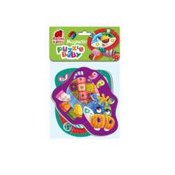 Magnetyczne Baby puzzle z pianki "Lew - Hipopotam" (RK5020-04) - 1