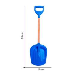 Łopatka z drewnianym uchwytem 75cm MIX (TEH2902)