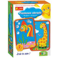 Piaskowe obrazki - Rybka i żyrafa (4823076103606)