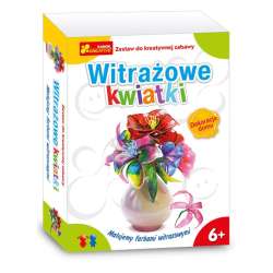 Witrażowe kwiatki