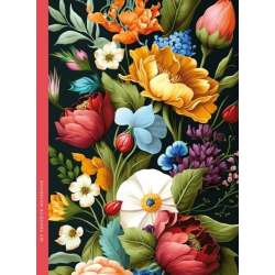 Notatnik ozdobny 143x200/48K kratka TW Flora