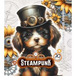 Kolorowanka 160x160 Steampunk Pies - 1