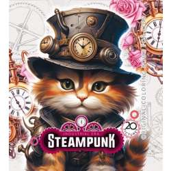 Kolorowanka 160x160 Steampunk Kot