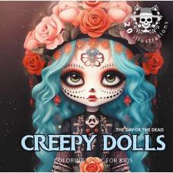 Kolorowanka 160x160 Creepy dolls Upiorne laleczki - 1