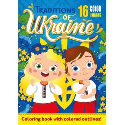 Kolorowanka A4 16 obrazków Tradycje Ukrainy