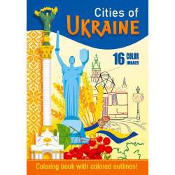 Kolorowanka A4 16 obrazków Miasta Ukrainy - 1