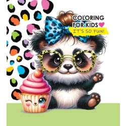 Kolorowanka 140x140 Panda