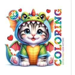 Kolorowanka 140x140 Kot przebrany za smoka 24obraz
