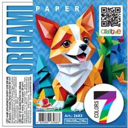 Papier do origami 120x120 35 arkuszy 80g/m2 Pies