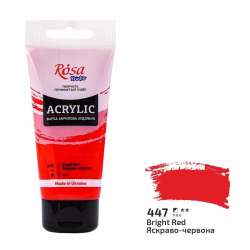 Farba akrylowa bright red 447 75ml - 1