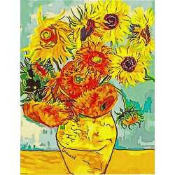 Malowanie po numerach - Słoneczniki Van Gogh 40x50
