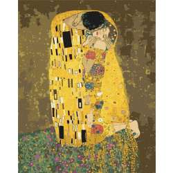 Malowanie po numerach - Pocałunek 2 Gustav Klimt - 1