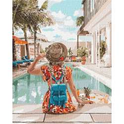 Malowanie po numerach - Urocze Bali 40x50