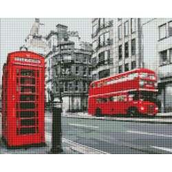 Diamentowa mozaika - Rytm Londynu 40x50cm - 1