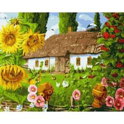 Malowanie po numerach - Sercu miły kraj 40x50cm