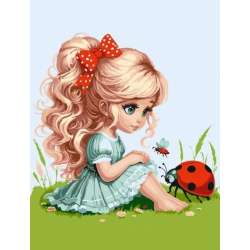 Malowanie po numerach - Niezwykłe spotkanie 30x40 - 1