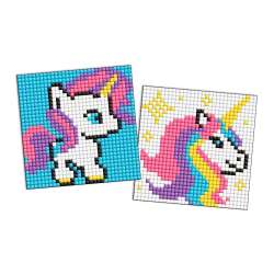 Diamentowa mozaika Kids naklejka - Jednorożec 9x9