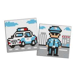 Diamentowa mozaika naklejka Kids - Oficer policji