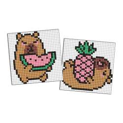 Diamentowa mozaika Kids - Kapibara: ananas..
