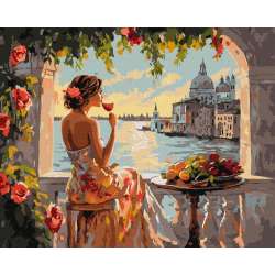 Malowanie po numerach - Letnie Marzenia 40x50cm - 1