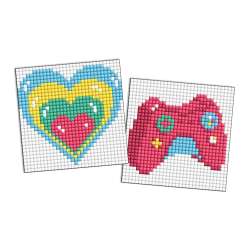 Diamentowa mozaika Kids - Serce i joystick 9x9cm