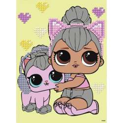 Diamentowa mozaika - LOL Kitty Queen 15x20cm