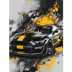Malowanie po numerach - Styl sportowy 30x40cm - 1