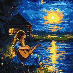 Malowanie po numerach - Dźwięki w ciemności