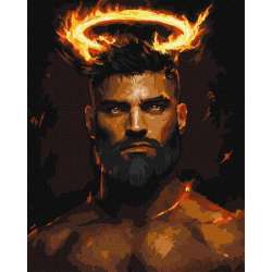 Malowanie po numerach - Brutalny styl 40x50cm