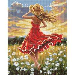 Diamentowa mozaika -Taniec w polu 40x50cm