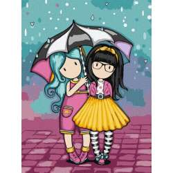 Malowanie po numerach - Look-Be Kind Kids 30x40cm