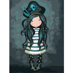 Malowanie po numerach - Black Pearl Kids 30x40cm - 1