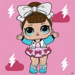 Malowanie po numerach - L.O.L. Surprise! Game on - 1