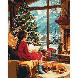 Malowanie po numerach - W oczekiwaniu cudu 40x50cm