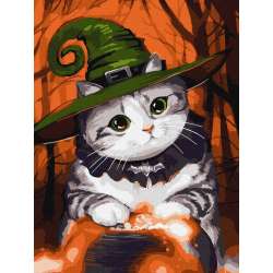 Malowanie po numerach - Magiczny kotek Kids