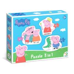 Puzzle Peppa Pig 3 in1