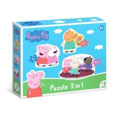 Puzzle Peppa Pig 3 in1